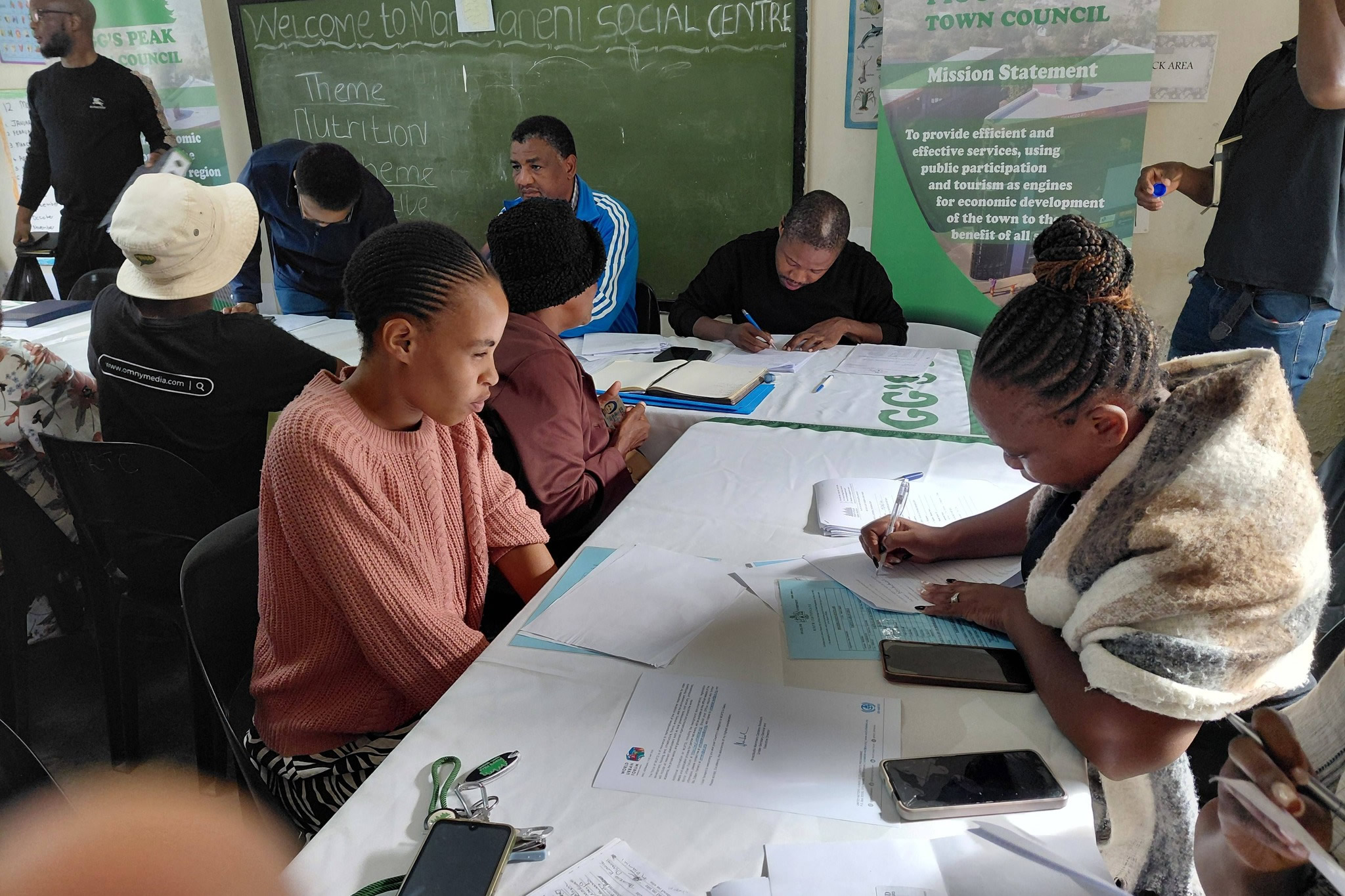Mangwaneni Plot Verification Meeting